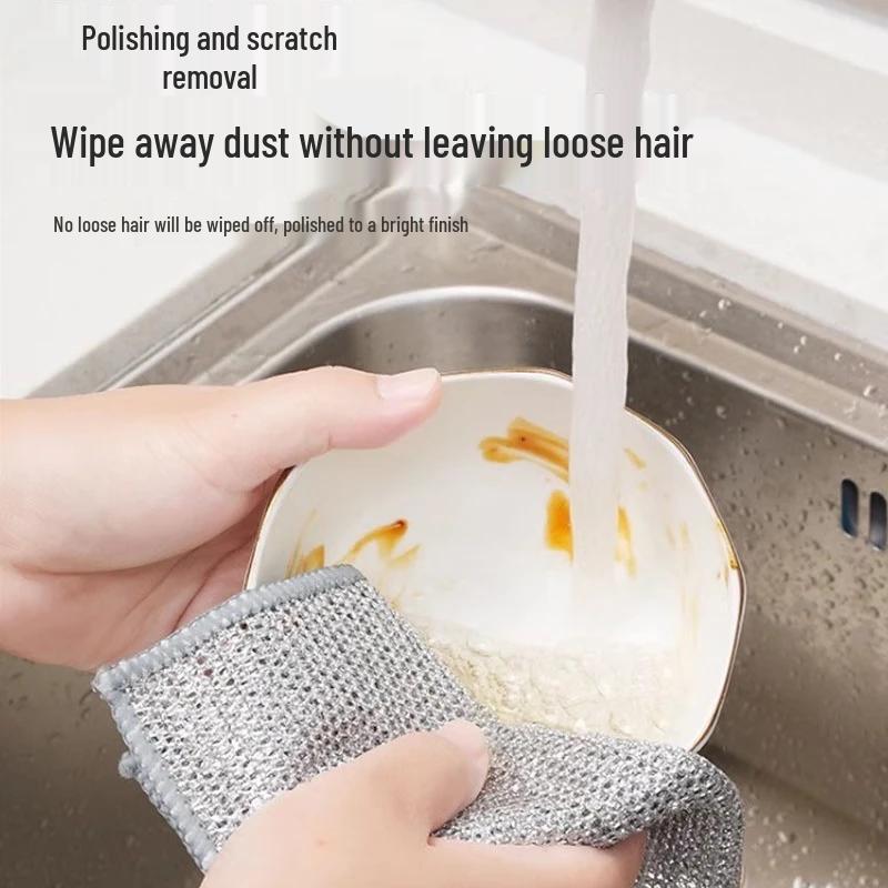 Stainless Steel Scouring Pads & Dishcloths