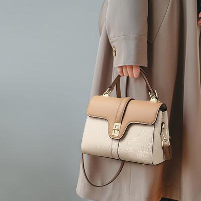Handbag Femininity Crossbody Mother Bag Light Luxury Senior Sense Single Shoulder Leather Bag for Women