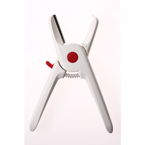 SUWADA Chestnut Peeling Scissors, Kurikuribouzu II - Easily peel tough chestnut skins! Stainless steel, white