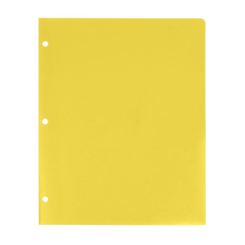 Loose Leaf Folder with Double Pockets for Document Storage