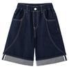 ASK JUNIOR Boys' Washed Straight-Leg Denim Shorts