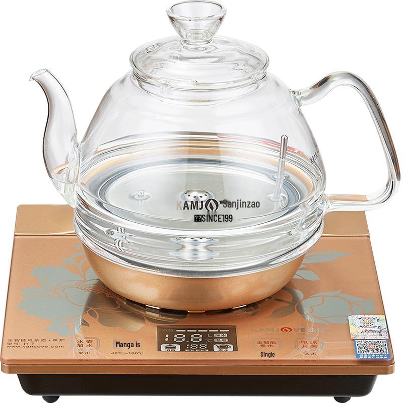 KAMJOVE Smart Glass Electric Tea Kettle with Automatic Water Filling