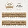 RetroStory Hemp Rope Series Vintage PET Tape Stickers - 6 Styles for Decorative Journaling & Gift Decoration