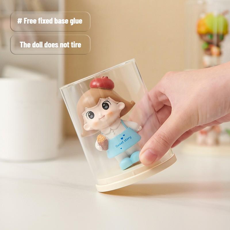 1/2/3PCS Acrylic Display Case Clear Dustproof Organizer Box for Collectibles Desktop Organizer Transparent Storage for Figures