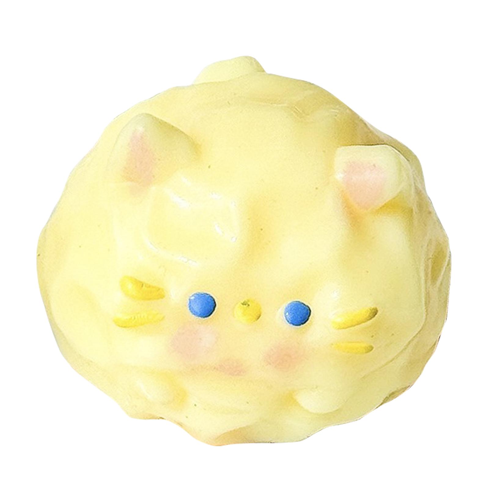 

Squeezable Puppy Toy For Stress Relief. One Size жовтий