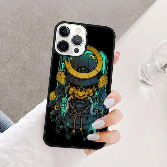 Japanese Hannya Mask Coque Shell For iPhone 17 Air 15 16 Pro Max 14 13 12 11 Pro Max Plus Phone Case Cover