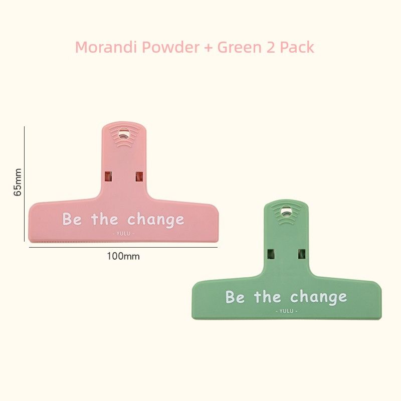 

Третий класс Второй класс Папка-скоросшиватель Канцелярская скрепка Офисные принадлежности Держатель для документов и билетов Зажим с длинным хвостом Многофункциональный зажим для фиксации блокнота Morandi Powder + Green 2 Pack