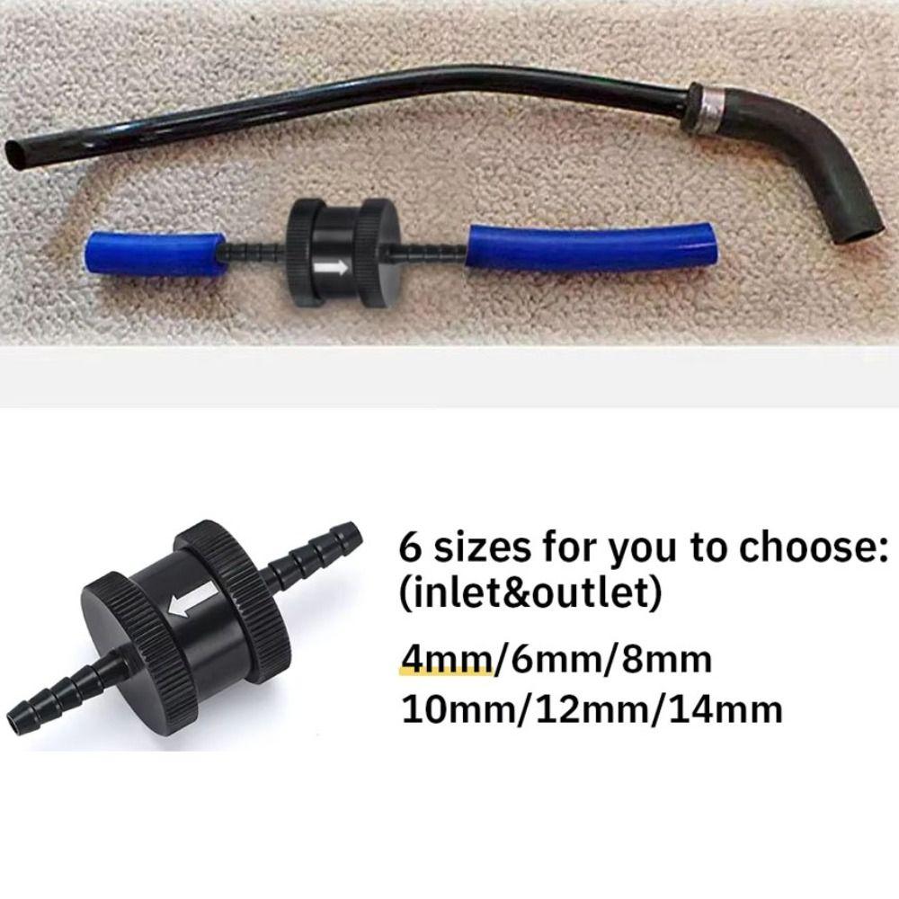 Nerezová ocel 304 Pružinový jednosměrný zpětný ventil 4/6/8/10/12/14MM Zpětný ventil Motor lodi