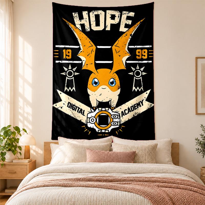 Digimon Tapestry highquality for decorating living room bedroom dorm walls ideal as bedroom wallart orholiday gift