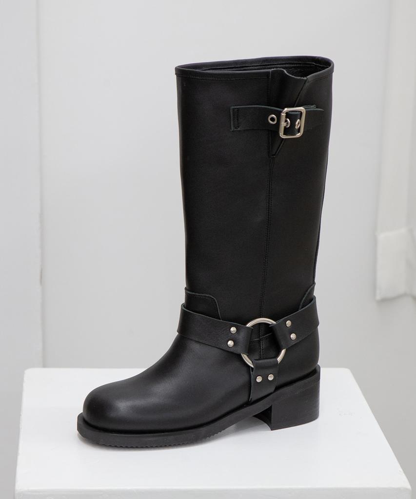 Twvp Moon Biker Middle Boots 23S02Bk