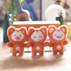 Cute Adorable Plush Fox Keychain Pendant Soft Stuffed Toy For Bags And Accessories