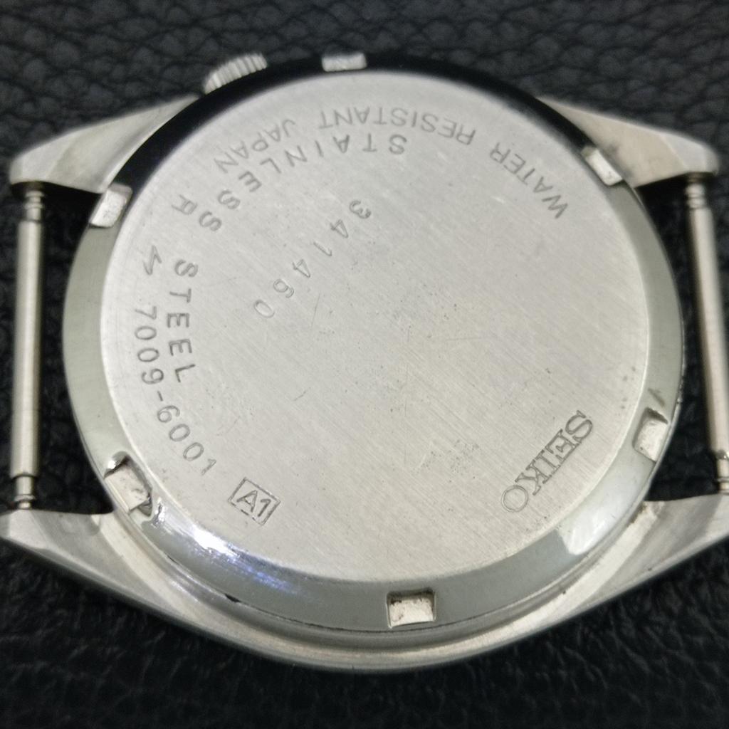 VINTAGE SEIKO EXPO 70 AUTOMATIC 7009A JAPAN MENS SILVER DIAL WATCH A708722-1
