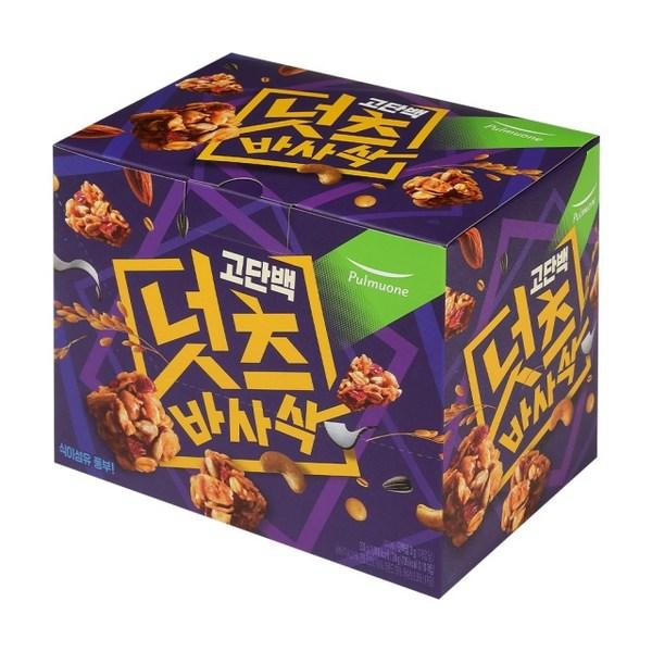 Pulmuone High Protein Nut Crunch 10p, 200g, 1 шт., корейские орехи
