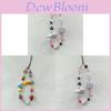 Handmade Ceramic Pink Bunny Phone Lanyard With Beads For Women And Men