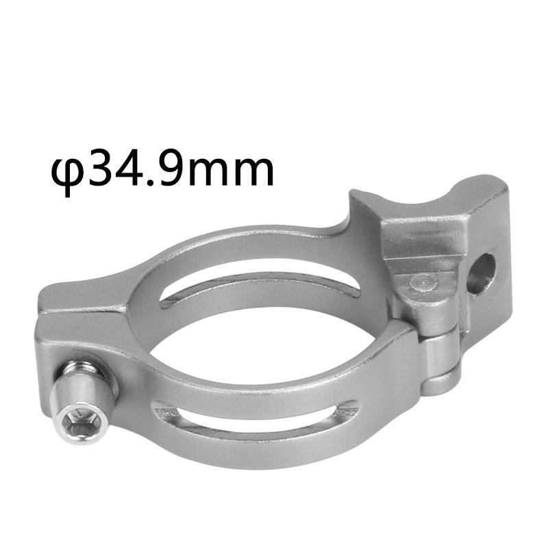 Praktischer Umwerfer-Adapter, Sport-Fahrradklaue aus Aluminiumlegierung