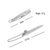 Camping Gabel Löffel Outdoor Geschirr Faltbar Ultraleicht Edelstahl Geschirrset Für Camping Outdoor Kochen