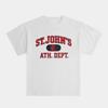Vintage EE St. John’s Athletic Dept Oversized Cotton T‑Shirt