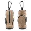 Golf Waist Bag for 3 Balls and 3 Tees Belt Clip Pouch Training Accessory