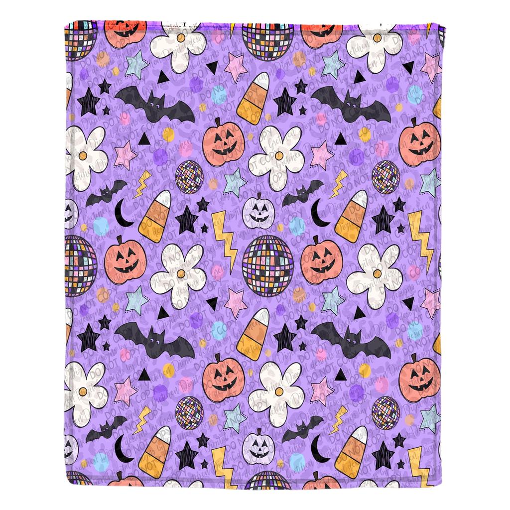 Halloween Print Blanket