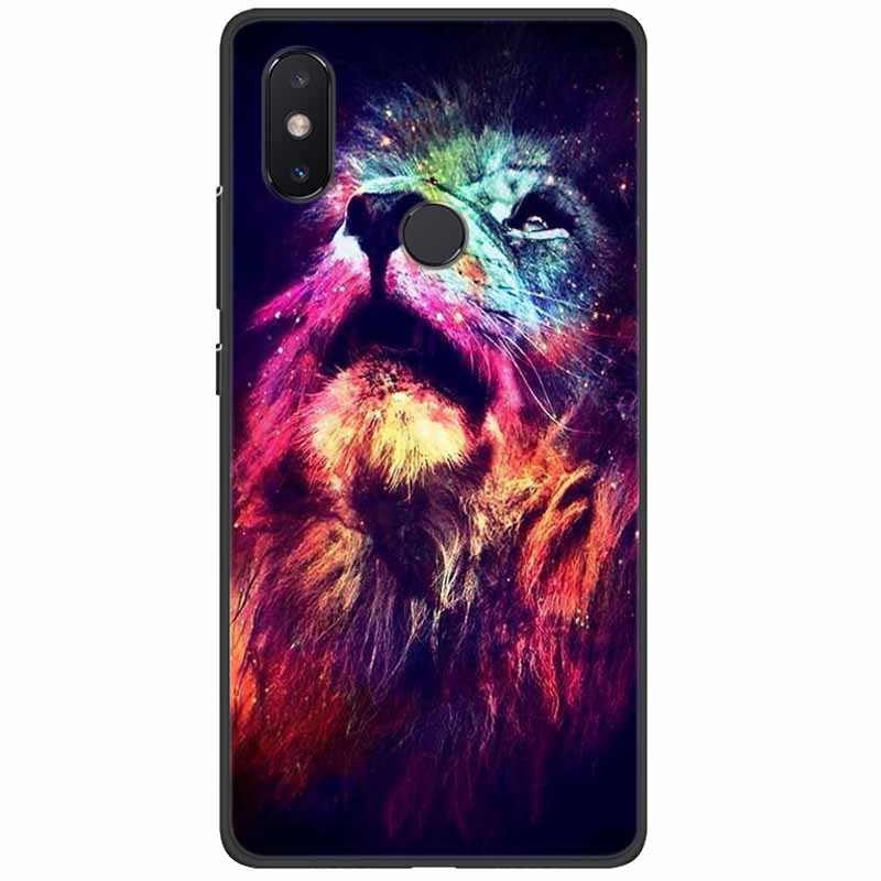 Case For Xiaomi Mi Max 3 Cover Mix3 Mix2s Sofft Silicone TPU Cat Lion Back Cases For Xiaomi Mi Mix 2s Cases 2 Max3 Max2 Fundas