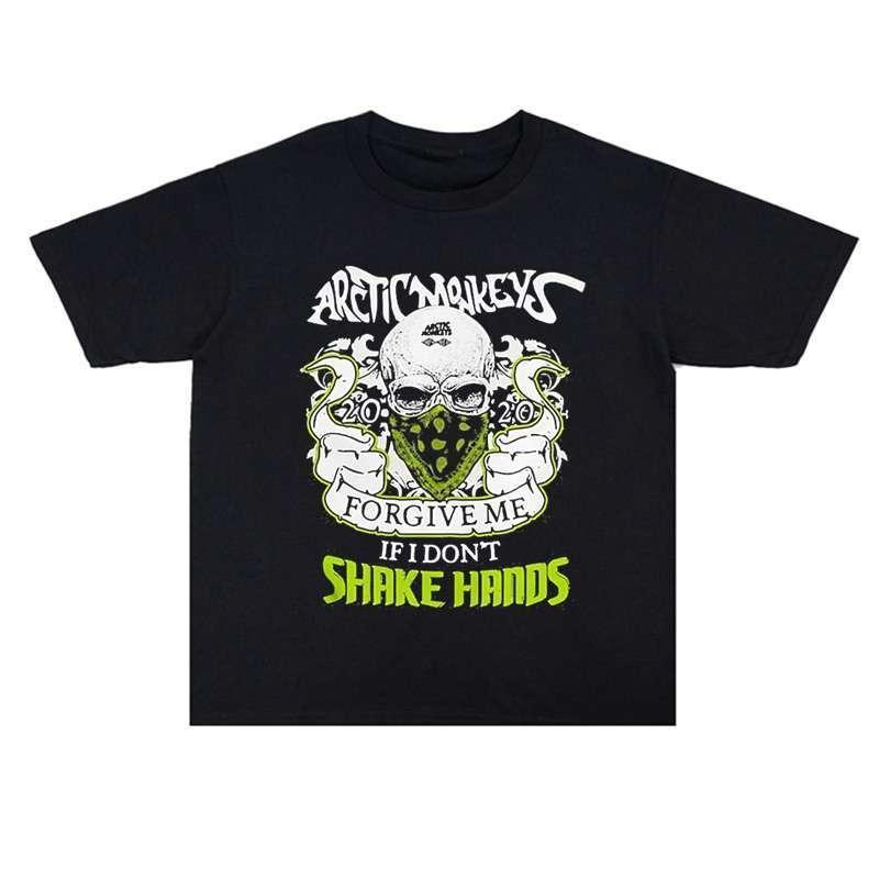 

European and American Psychedelic Rock Band Graphic T-shirt Short-sleeved Streetwear Loose Fit Heavyweight 2XL
