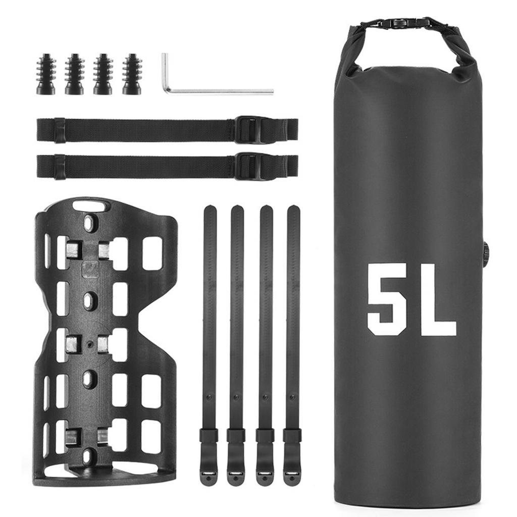 Bike Fork Bag Rainproof 5L for Mountain Road Bike with Sturdy Base Easy Installation for Mountain Bikes Gravel Bikes