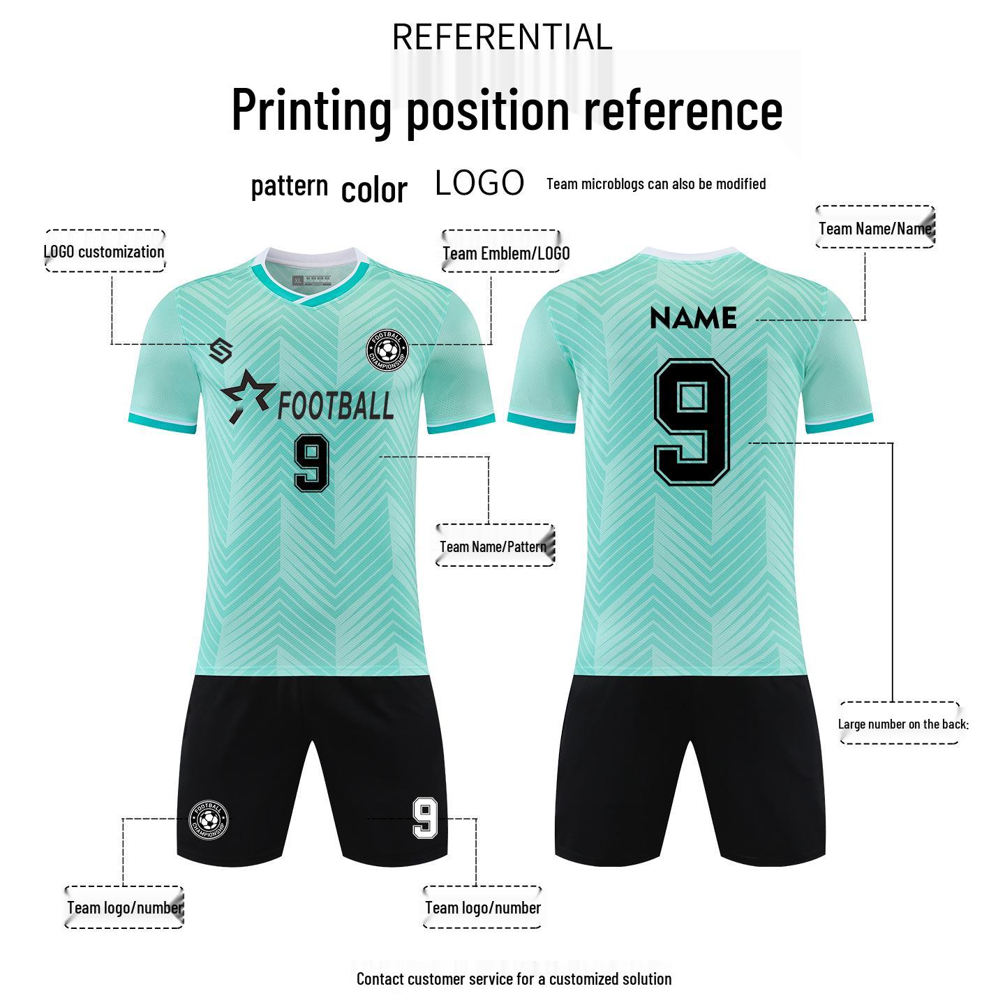 Professional Quick-Dry Football Uniform Set for Kids – High-Quality Training & Competition Gear 110