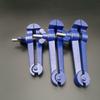 Compact Handheld Mini Bench Vise Pliers with Fixed Clamp, Cast Steel