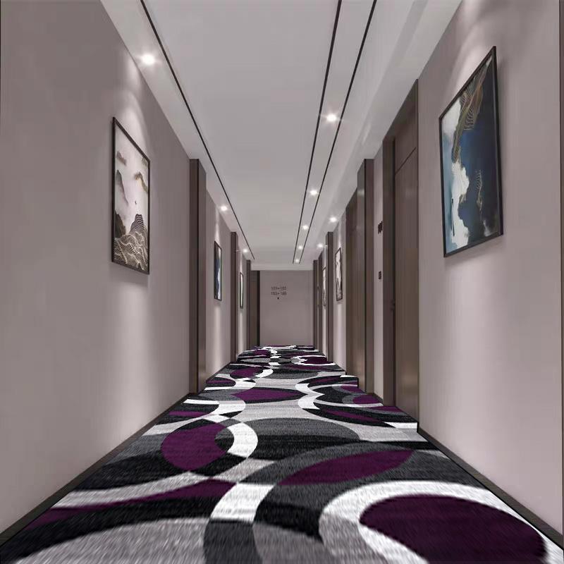 Nordic Geometric Style Long Corridor Carpet Luxury Hallway Area Rugs Non-slip Stair Floor Mat Aisle Carpet Runner Customizable