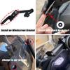Handlebar Mount Bracket for Honda C 400 C400 Motorcycle GPS Smartphone Navigation Bicycle Smartphone Holder C400GT, GT, 400GT, (2019, 2020, 2021,