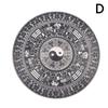 Chinesischer Tai Chi Bagua Drehbarer Feng Shui Kompass Aluminiumlegierung Chinesische Meisterbedarf Glück Segen Heimdekor Ornamente