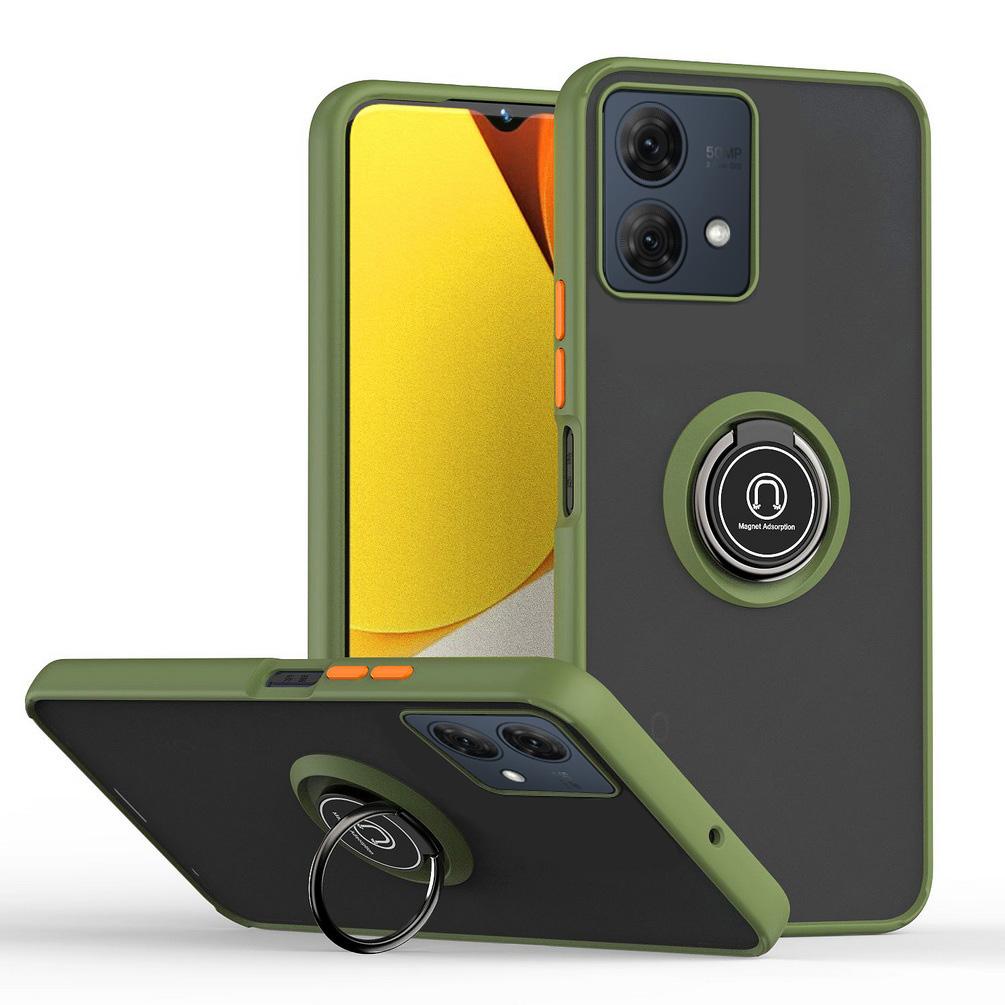 Rotatable Bracket Case for Moto G84 G54 G14 G13 G23 G53 G73 E13 G 5G 2023 G32 G52 G22 G31 G41 G60 G30 G20 G10 Finger Ring Cover