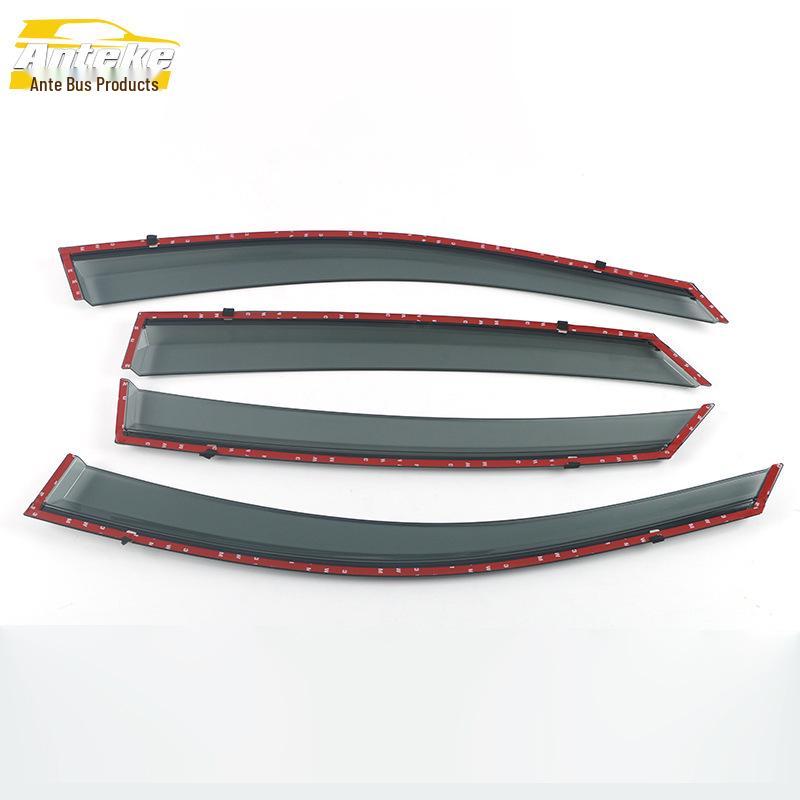 Sonata Rain Deflector: Fits 20 Models, 3D Stainless Steel Trim.
