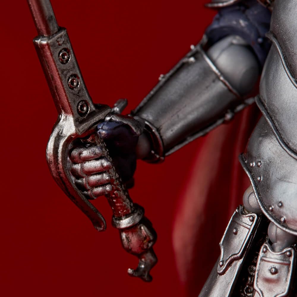 Kaiyodo Takeya Style Freely Operated Figurine Nausicaa of the Valley of the Wind Tormekian Armored Soldier Kushana Guard Height 140mm PVC ABS Painted