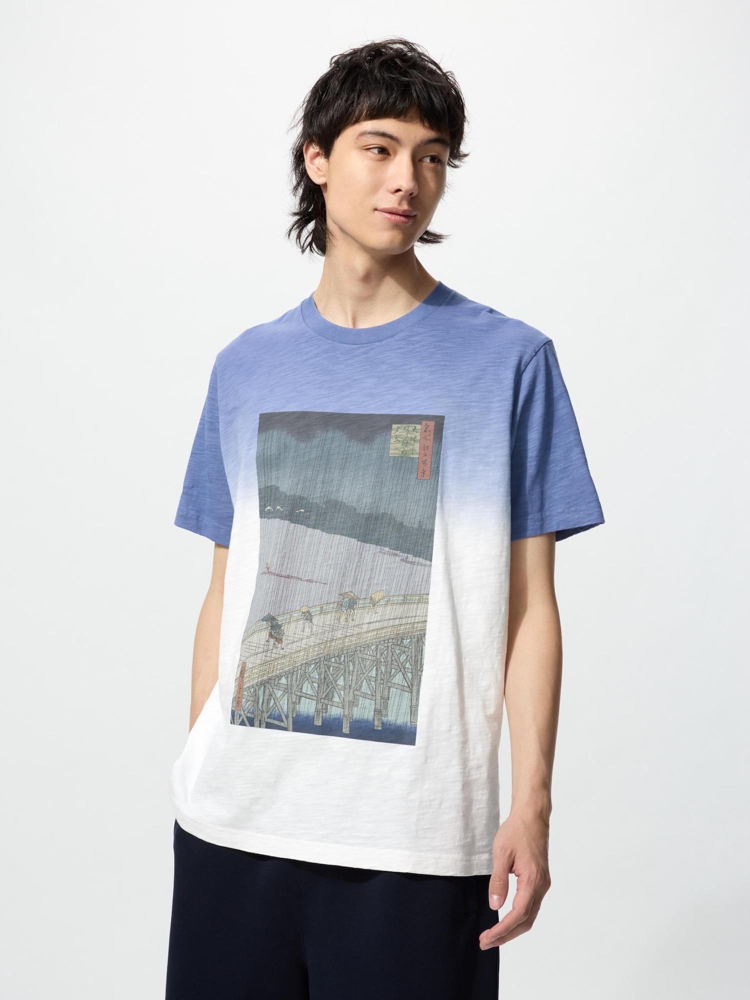 

Uniqlo Бостонский музей изящных искусств Ут Укиё-э 01 OFF WHITE/L