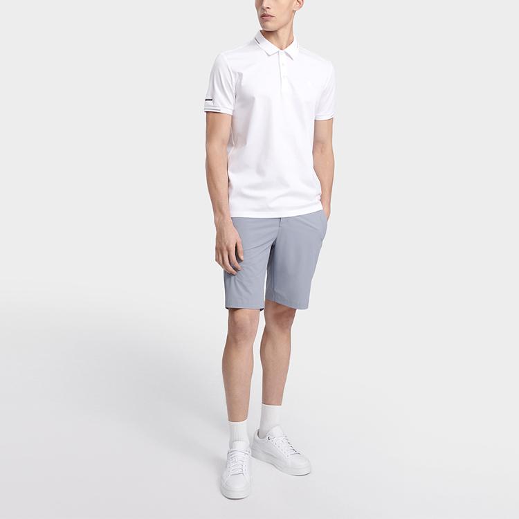 Fila Logo Polo Shirt Men Tops White F11M327106FWT