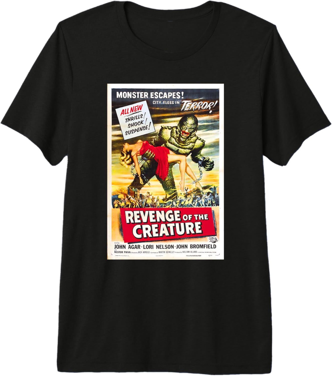 Vintage Movie Poster T Shirt S разноцветный
