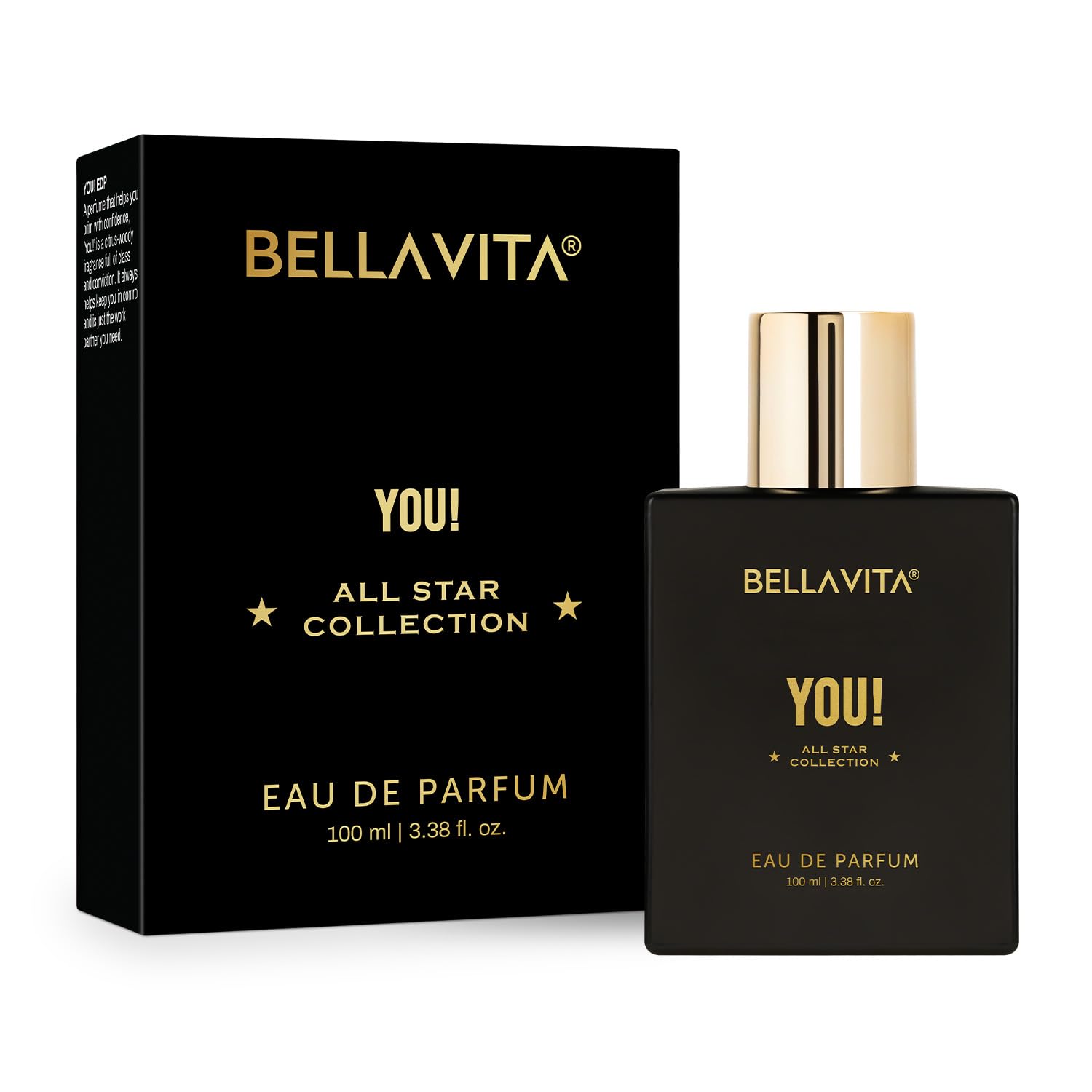 You EDP | Perfume for Man | Long Lasting | 100ml | Lavender & Bergamot Scent | Premium Perfume for Men 100 ml