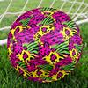 1pc Colorful Animal Prints Theme Soccer Ball Football, Size 5, Lightweight PVC, Durable Outdoor Training Soccer Ball, Gift m61468
