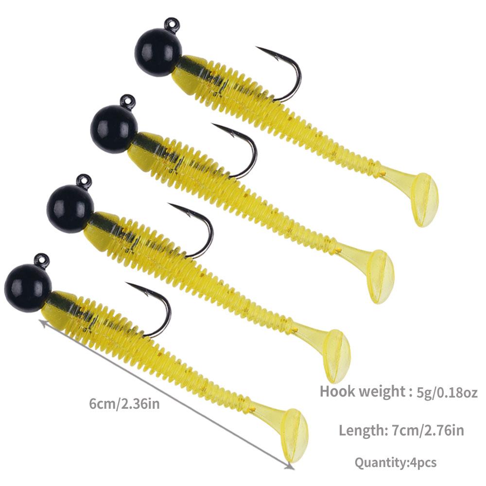 

мягкие приманки с джиг-головкой джиг-головка для троллинга Морская зимняя приманка для рыбалки Мягкая приманка Искусственная блесна Резиновые приманки