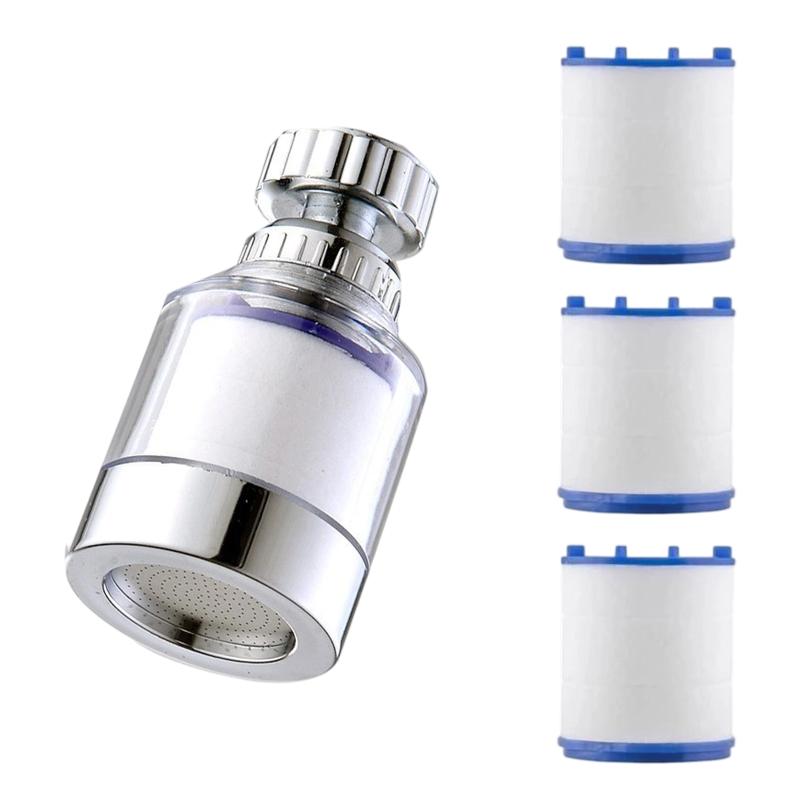 Filtre à Eau Universel pour Robinet Avec Rotation à 360 Degrés Et Filtration Efficace des Impuretés Parfait Pour la Cuisine Salle de Bain Usage Quotidien