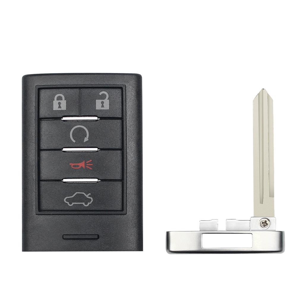 

Smart Key Card for KDLK Saiwei Sedan: Square, 4+1 Buttons, 315MHz, 46 Chip.