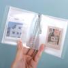 Photo Collection Card Holder Mini Photo Organizer Key Chain Album Key Ring Bag Pendant Photo Album