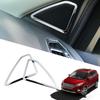 Car Front Pillar Horn Circle Trim for Ford Kuga Escape 2013 - 2017 2018 2019 2Pcs/set Audio Frame Sticker Interior Accessories