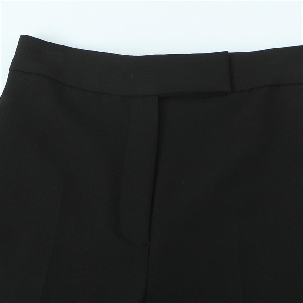 2025 Spring Women's Slim V-Neck Vest & High-Waisted Straight-Leg Pants Set