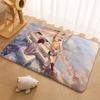 Your Lie In April Floor Mat Floor Mat Soft Flannel Non-Slip Door  Rug for Living Room
