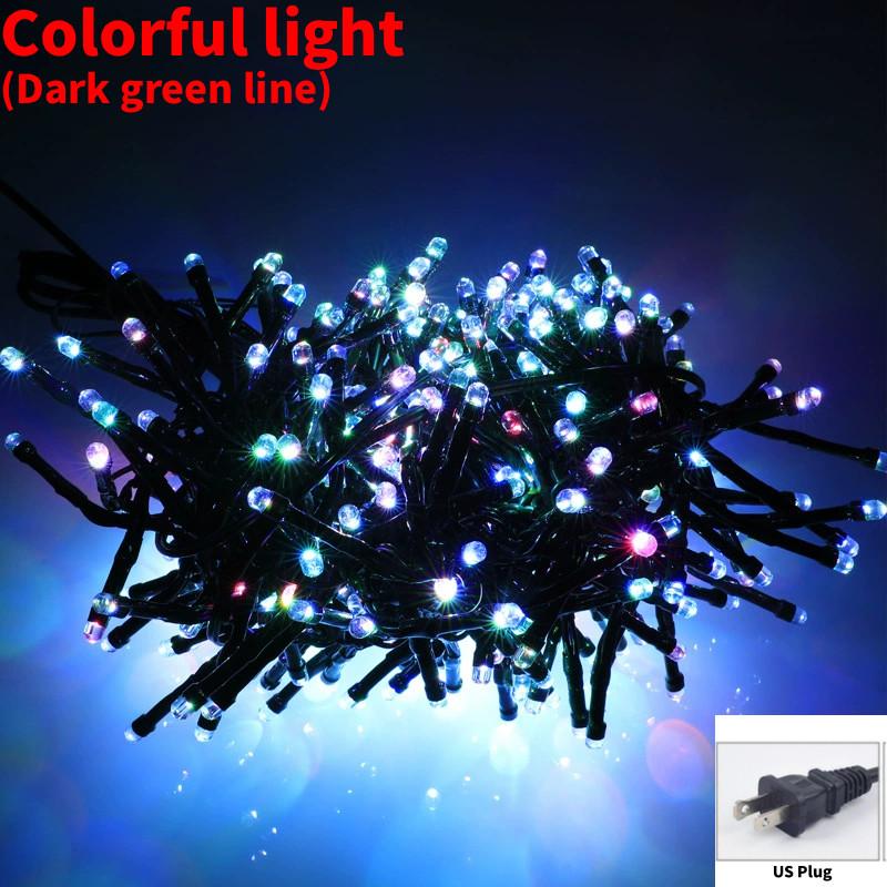 Led Outdoor Waterproof String Light Christmas Tree Lamp For Festive Celebrations