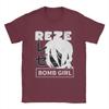 Vintage TShirt Chainsaw Man Girl Reze Boom Cotton TShirts Cool Tshirt for Mens Summer Y2K Basic Design Short Sleeve Top Tees