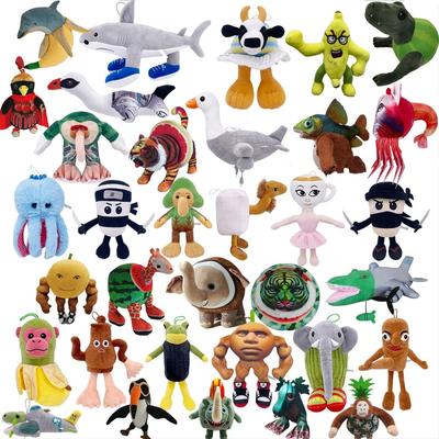 Plush Toys Tung Tung Tung Sahur Tralalero Tralala Lirili Larila Cappuccino Assassino Dolls Soft Plushies Pillow Decoration Gifts
