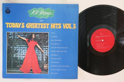 LP Record 101 STRINGS - Today's Greatest Hits Vol.3 YS2254ML COLUMBIA 1969 Japan New Age & Easy Listening Used
